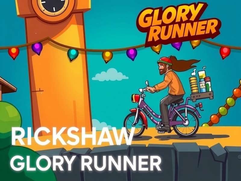 Rickshaw Glory Runner Main Game Cover Rickshaw Glory Runner Game Cover